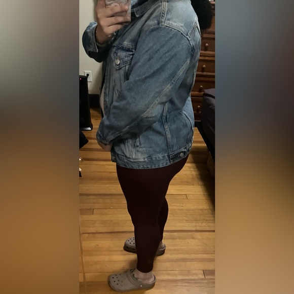 Oversized Wild Fable Jean Jacket - Picture 5 of 6